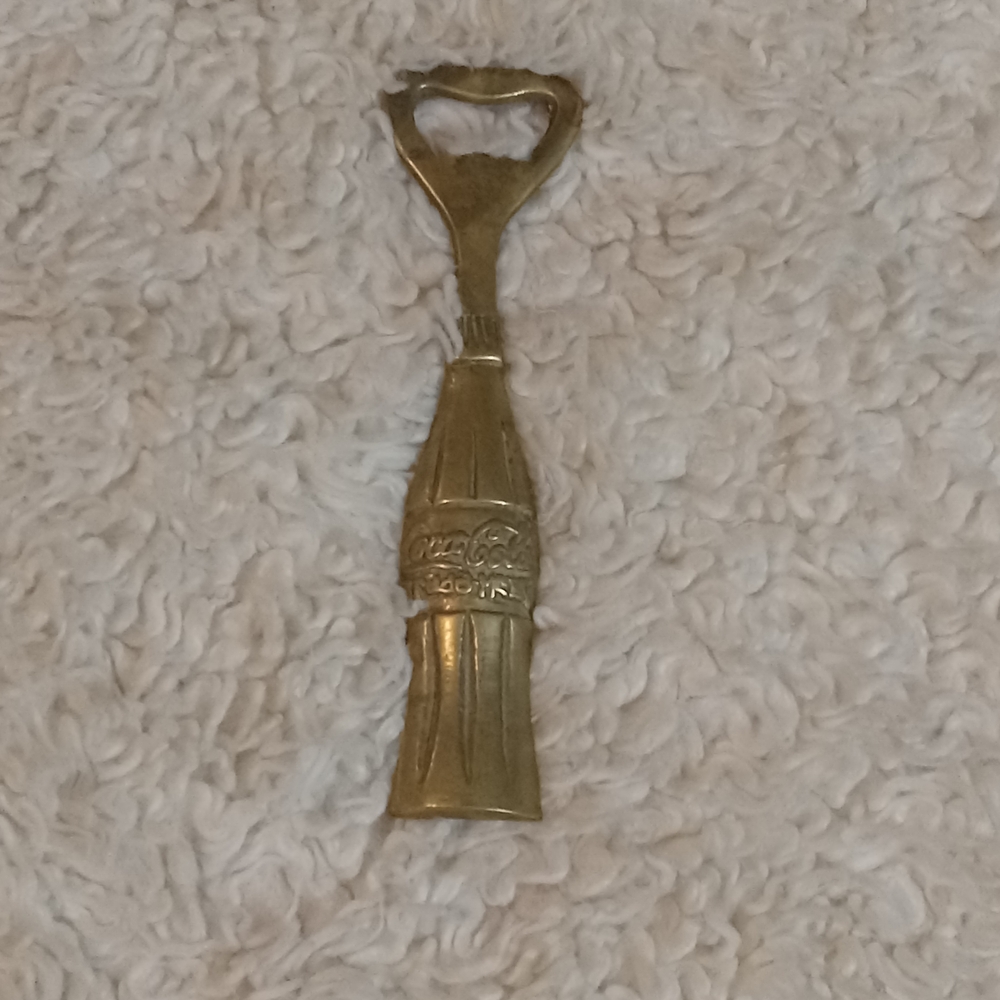 Coca-Cola Gold Bottle Opener
